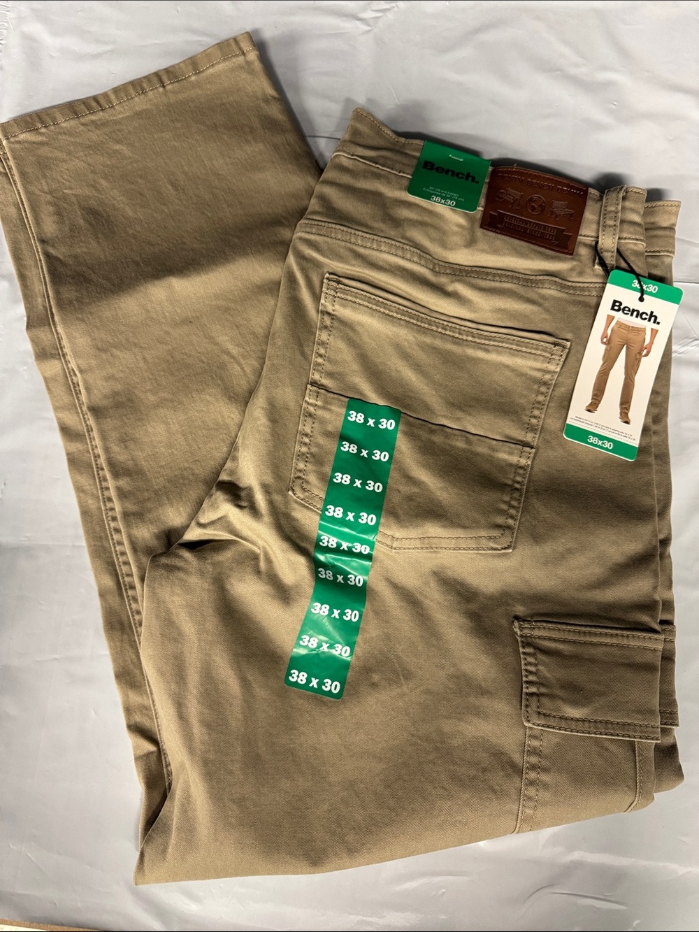 Bench Men’s Tan Cargo Pants - Chestnut/Tan
